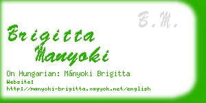 brigitta manyoki business card